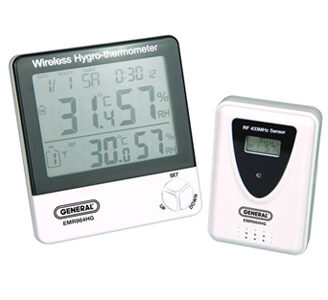 Medidor Temperatura Humedad Sensor Remoto EMR964HG