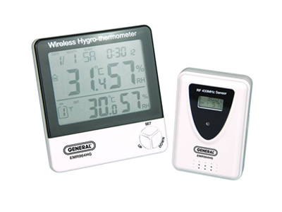 Medidor Temperatura Humedad Sensor Remoto EMR964HG