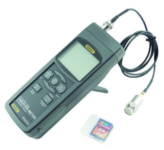 Medidor Vibraciones Tarjeta Sd Registro Datos VM8205SD